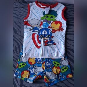 Kids Superhero Pajama Set 8